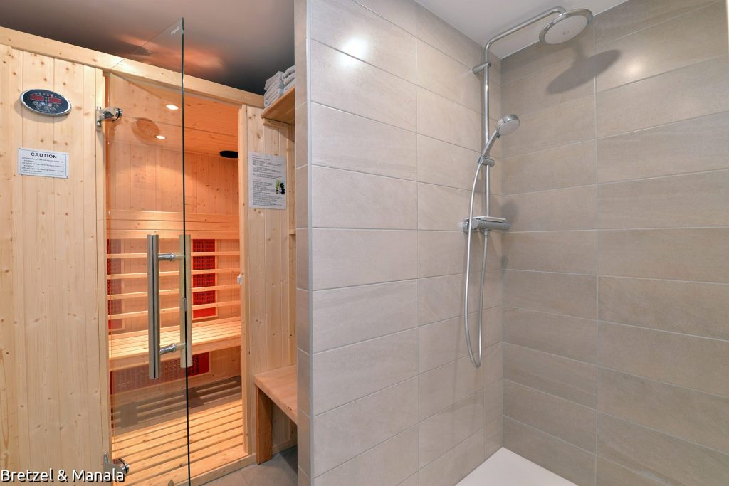 Sauna, douche